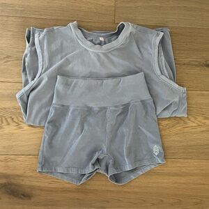 FP Movement by Free People Slate Blue Bike Shorts